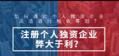 临港园区专家注册个人独资企业的优势